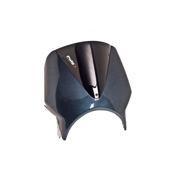 Puig Puig vision screen | carbon look fairing/black screen | triumph thruxton 1200 2016>2019